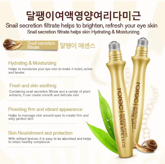 Snail Collagen Cream & Dark Eye Circles Remover Serum